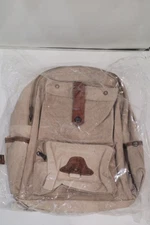The Barrel Shack Sandy Backpack Retail $229 - 1 zipper is damaged/broken See pic