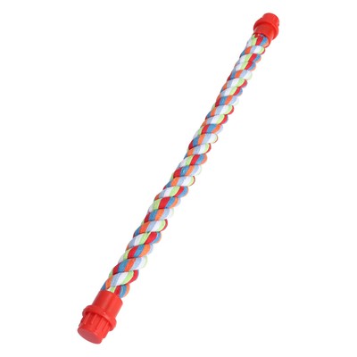 Papagei Baumwolle Seil Stand Rack Spielzeug Standgestell Zweig Sitzstangen 44cm