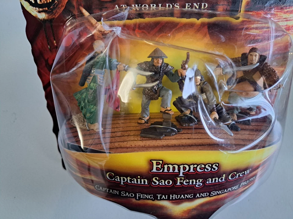 Flying Dutchman Captain Davy Jones & Crew  Empress Captain Sao Feng -Zizzle 2007 - Image 3 of 4