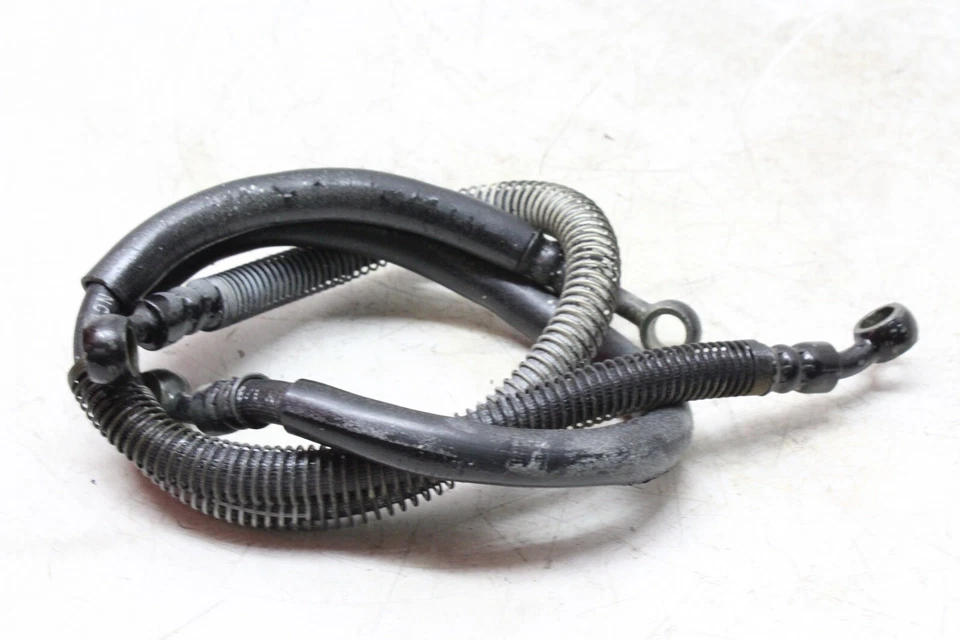 2002 KAWASAKI NINJA 500R EX500 OEM LINHAS DE MANGUEIRAS DE PINÇA DE FREIO DIANTEIRO - Imagem 2 de 4