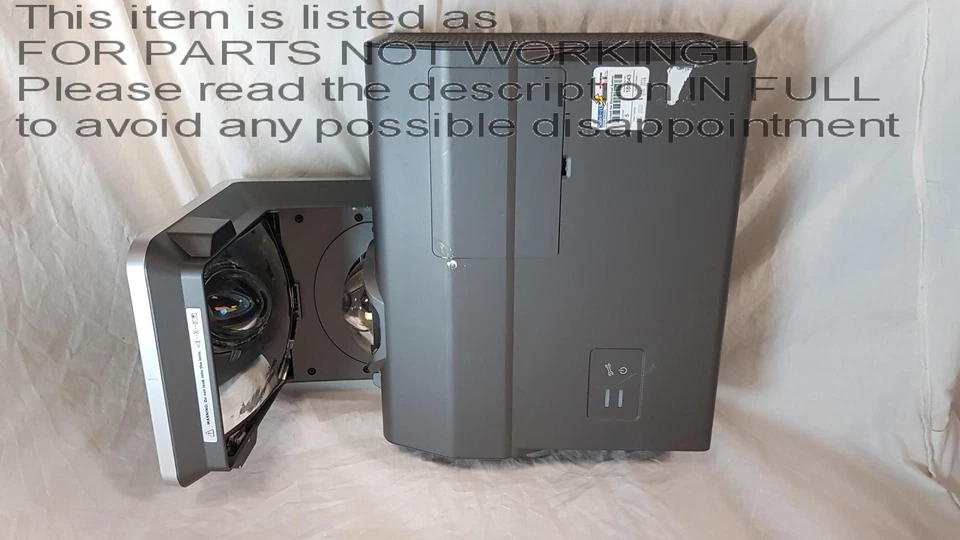 READ DESCRIPTION! Smart uf75 VGA HDMI DLP 3D Ready Short Throw Projector 7224 La - Image 2 of 4