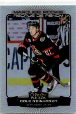 2022-23 O-Pee-Chee Platinum Rainbow Marquee Rookie Cole Reinhardt RC Ottawa