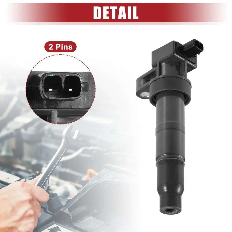 Seis bobinas de encendido de coche 27301-3C000 personalizadas para Hyundai Santa Fe para Kia Sorento  Foto 4 de 4