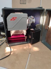 Vntg Viewlex Film Strip/Slide Projector Model V-25. Works! Documents. Provinance