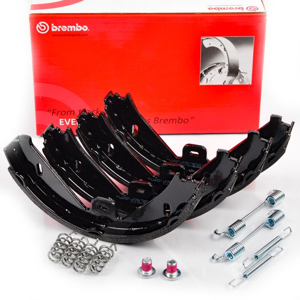 Brembo Bremsbacken + Federnsatz FüR Mercedes C218 X218 W212 X204 MERCEDES-BENZ-image