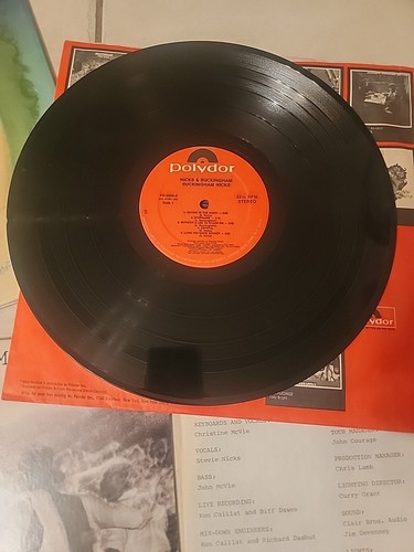 Buckingham Nicks Lindsey & Stevie 1973 Orig Lp Polydor w/Fleetwood Mac Live 1980 - Picture 17 of 24