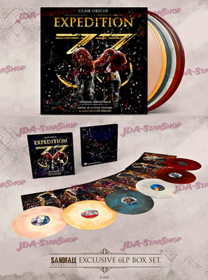 Clair Obscur Expedition 33 Limited Edition Vinyl 6XLP OST Boxset