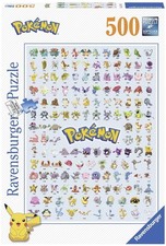 NEW Ravensburger 500 Pieces Jigsaw Puzzle 9 Ages Pok mon The First 151 