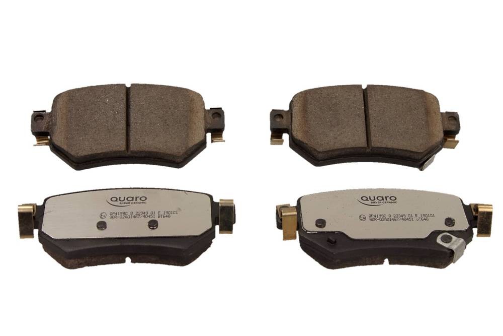 Plaquettes de frein céramique argent premium pour Mazda 6 essence et diesel