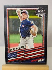 2026 Panini Stars & Stripes Prizm Evan Dempsey BLAKE VELOCITY PRIZM 32/39 #73