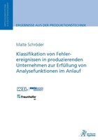 Klassifikation Von Fehlerereignissen In Produzierenden Unternehmen Zur...