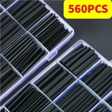 560x Heat Shrink Tubing 2:1 Tube Sleeve Car Electrical Assorted Cable Wire Wrap