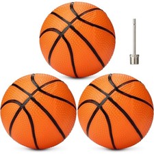 7 Inch Mini Basketballs Set of 3 Small Basketball for Pool Toys for