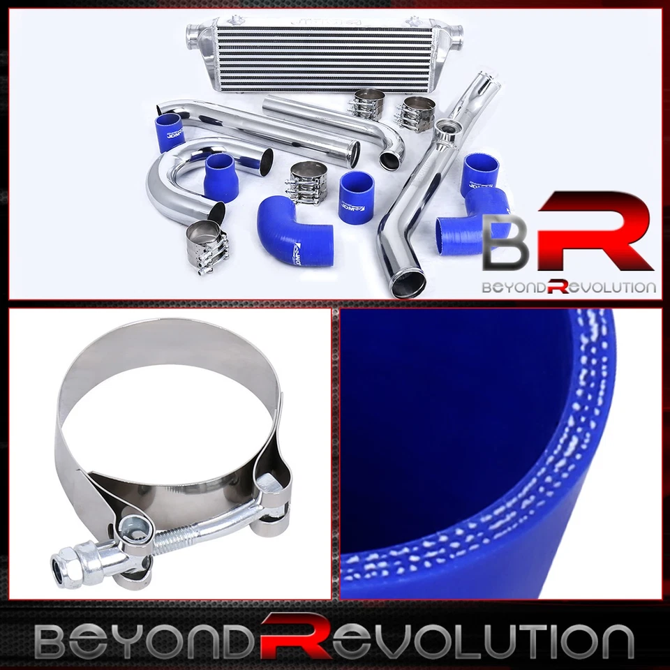 Bar & Plate Fmic Front Mount Intercooler + Pipes For 1989-1997 Mitsubishi Mirage - Image 4 of 4