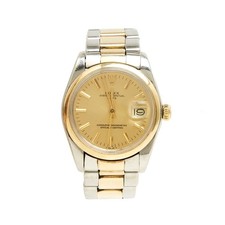 Rolex circa 1980 Montre 36 mm Acier Or Oyster Perpetual Date Steel Gold Watch