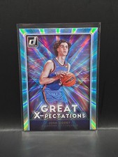 2021-22 Panini Donruss - Great X-Pectations Holo Teal Laser #19 Josh Giddey (RC)