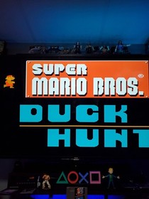 Super Mario Bros & Duck Hunt - NES Nintendo - Clean Tested/Works FREE SHIPPING 