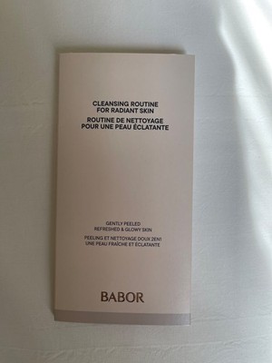 BABOR Refining Enzyme & Vitamin C Cleanser und Soothing Rose Toner Probiergröße