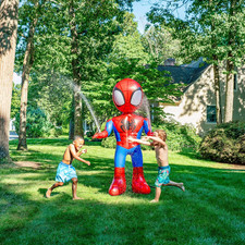 Marvel Spiderman 6' Inflatable Yard Sprinkler