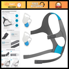 "Replacement Headgear for AirFit F20/AirTouch F20 - 1 Pack with Magnetic Clips"