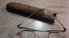 4 RARE CIVIL WAR ITEMS GLASSES IN ORIGINAL CASE/WALLET/MAP CASE & STICK MATCHES