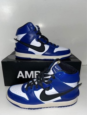 Nike AMBUSH X Dunk High Deep Royal Blue Size 10.5