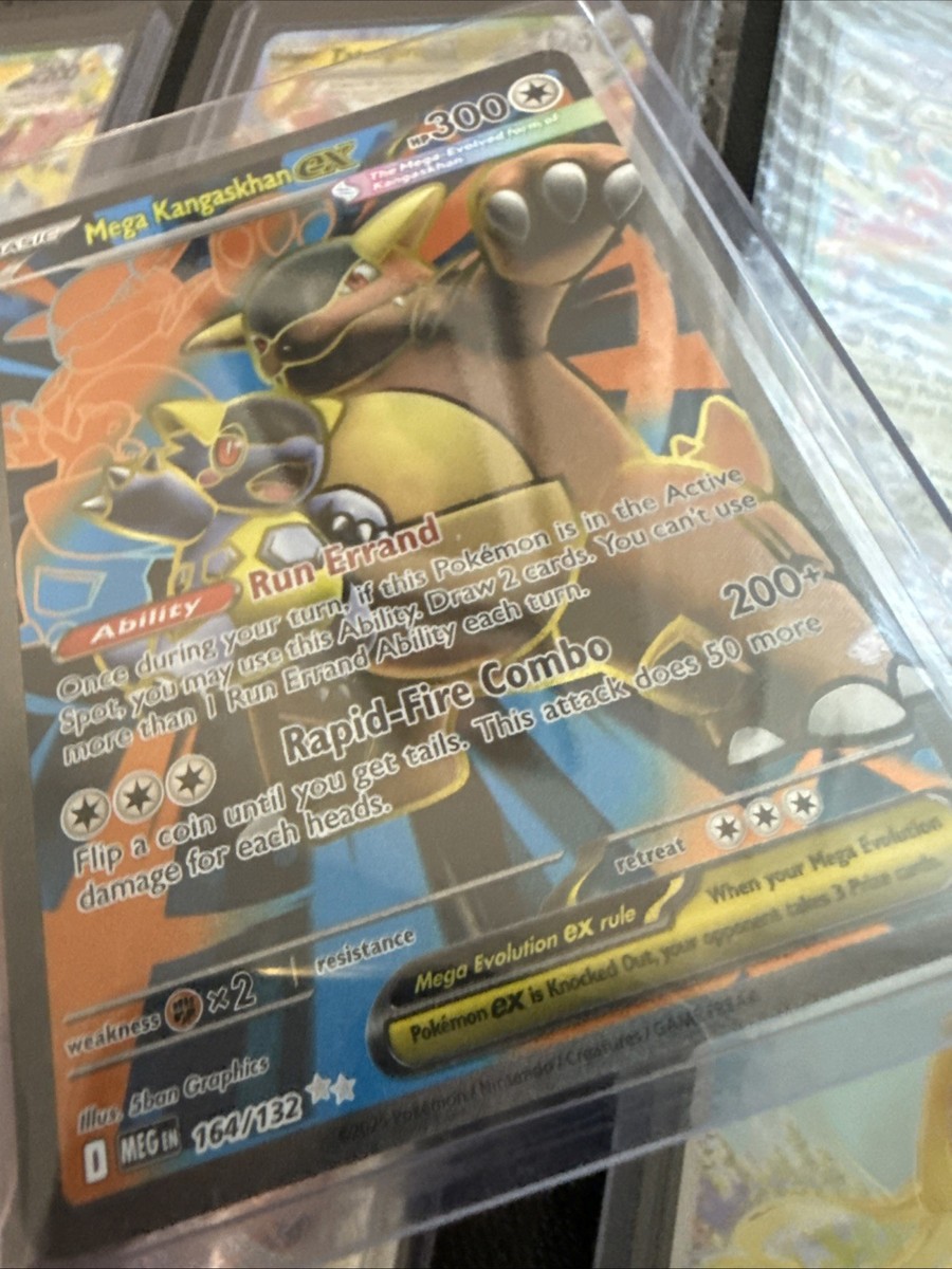 Pokemon Mega Kangaskhan EX Card 300 HP Holo Rare Promo | eBay