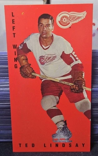 64-65 Parkhurst Tall Boy Ted Lindsay 🚨🚨🚨 Detroit Red Wings 