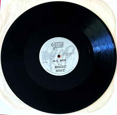 M.C. BOO FEATURING DJ MAGIC MIKE ''DROP THE BASS'' 12'' ** EX ** PLAY GRADED **