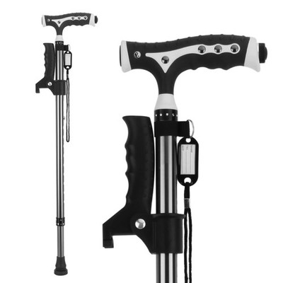 Walking Cane for Men & Women Aluminum Alloy Lightweight Height Adjustable Walk