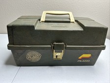 Plano Green Tackle Box Model 6303 3 Tier Fold Out Tray 40th Anniversary