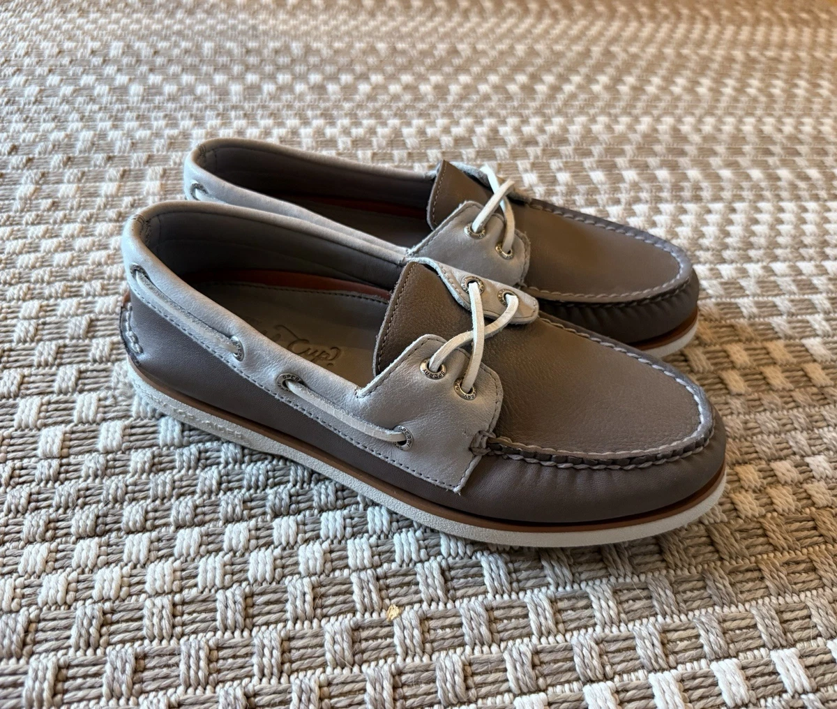 Sperry gold cup A/O Grey Chukka Boots Lace‎ Up Mens Sz 9.5 Nubuck High Top Sperry Top-Sider Gold A/O 2-Eye Men main image 3