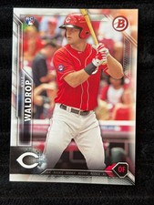 Kyle Waldrop Cincinnati Reds Bowman Rookie Card RC#139 Mint Condition