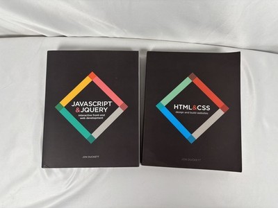 Web Design Books HTML CSS and JavaScript by Jon Duckett