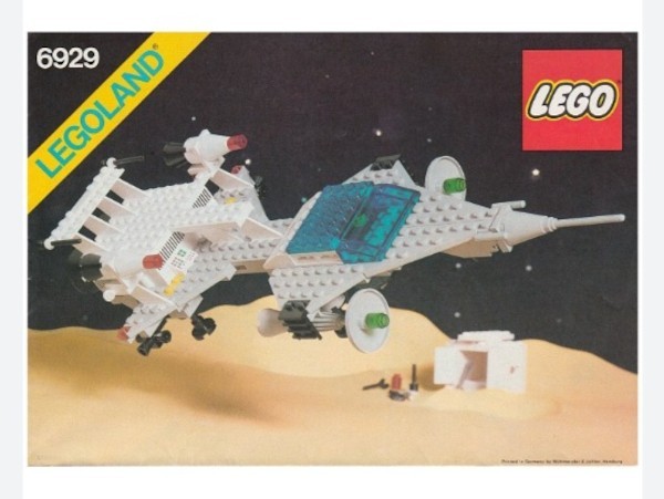 LEGO 6929 - Space: Classic Space - Starfleet Voyager - 1981 - NO