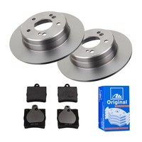 ATE Bremsscheiben Ø278Mm + BremsbelÄGe Hinten FÜR Mercedes 100-KLASSE W203