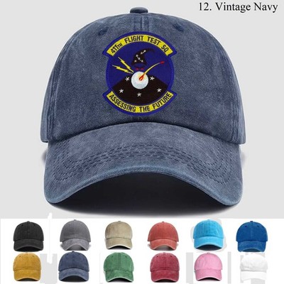 Customized Personalization Embroidered Hat 411th Flight Test Sq, Trucker Hat