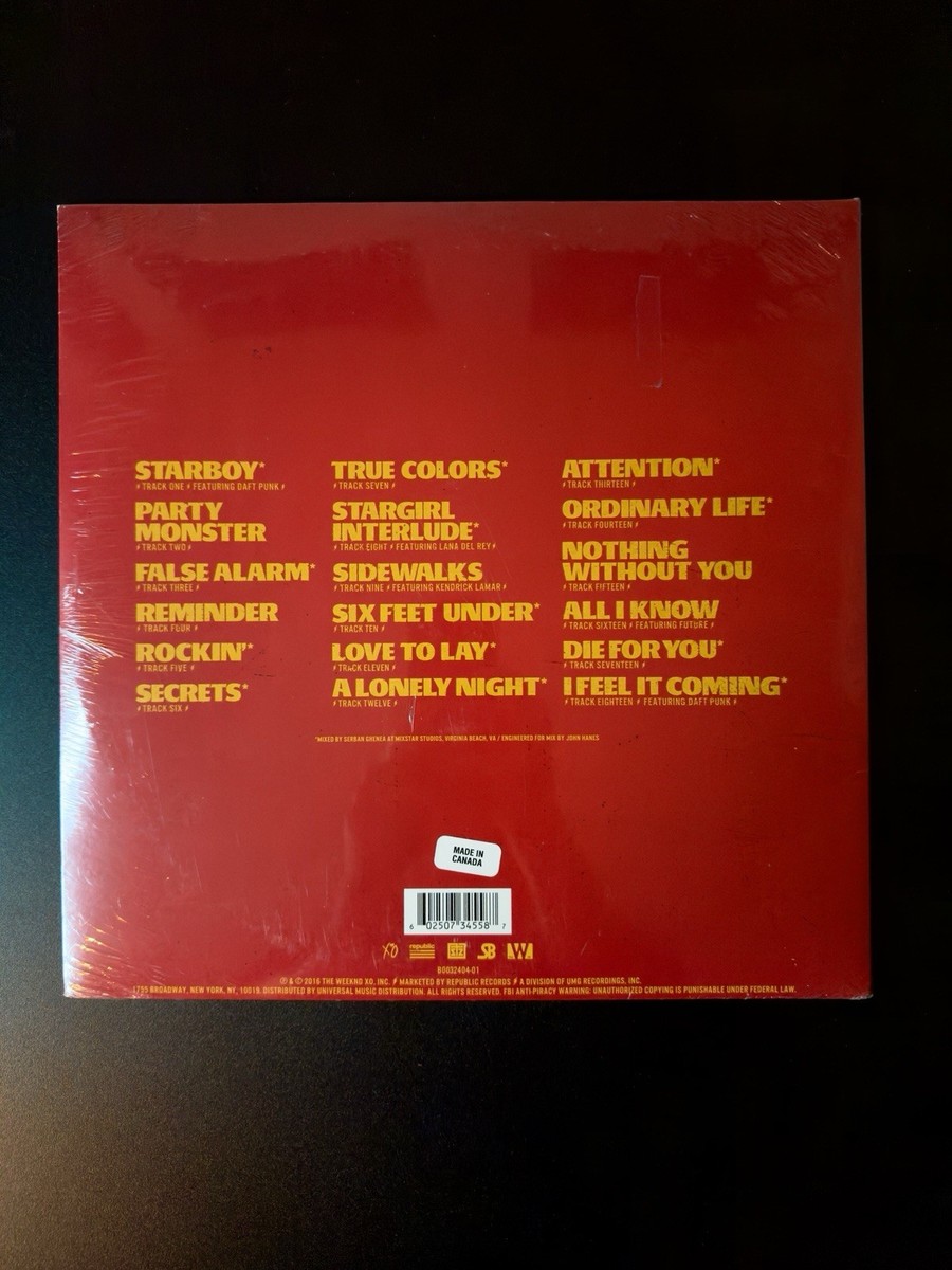 Starboy by The Weeknd (Record, 2017) for sale online | eBay