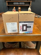 Legrand- Radiant 1-Gang Screwless Dark Bronze Wall Plate RWP26DBCC6 (6 per box)