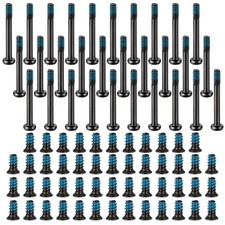80 Pcs PC Fan Screws Kit Including 30Pcs 6-32 x 30mm and 50Pcs M5 x 10mm