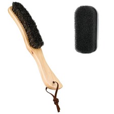 2PCS Felt Hat Brush, Felt Hat Cleaner with Horsehair Brush and Sponge Brush, ...