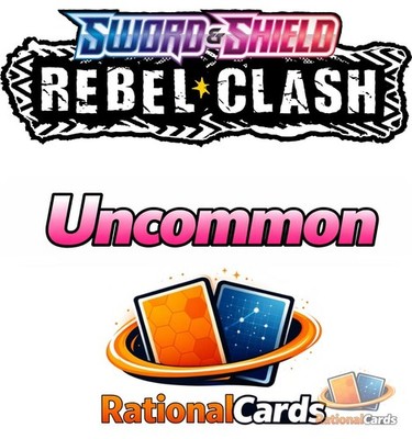 Rebel Clash - Uncommon - Pokemon TCG - Choose your own