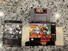 SNES Disney's Goof Troop Super Nintendo Tested Fast Shipping!