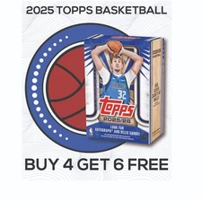 2025–26 Topps Basketball BASE 1-300 You Pick & Complete Your  Set! BUY 4 GET 6