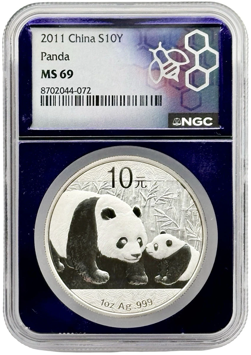 Chinese Panda MS 69 Graded 2011 Silver Bullion Coins for sale | eBay