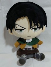 Attack on Titan Levi Plush Doll BIG "Puchitta!" Figure Anime Manga