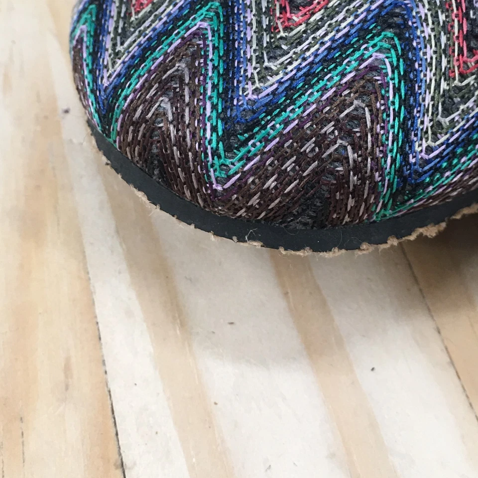 Reef Shoes Womens 8 Tropica Bana Ballet Flats Black Woven Casual Slip On Comfort - Image 3 of 4