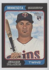 2023 Topps Heritage Black Border /50 Jermaine Palacios #390 0t0b