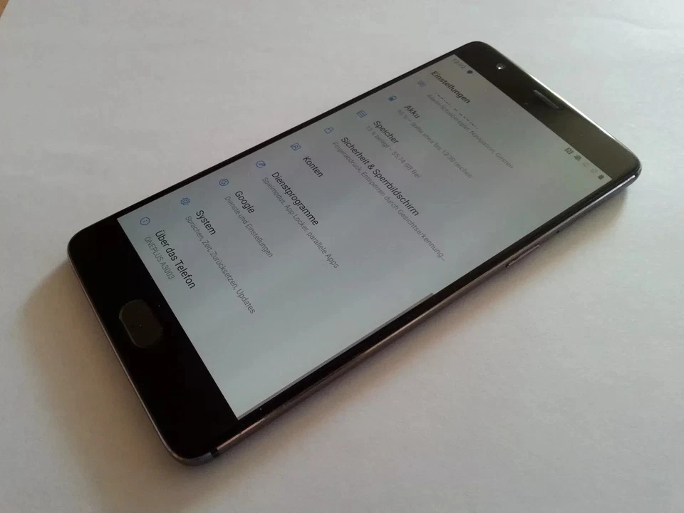 ONEPLUS 3T DUAL SIM 64GB GRAU NEUW.+OVP+VIELE EXTRAS+RECHNUNG+DHL VERSAND - Bild 3 von 4