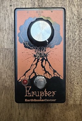 EarthQuaker Devices Erupter Analog Fuzz Distortion Guitar FX Pedal Eqd Used